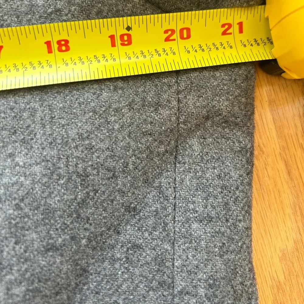 J. Crew Mens 40R Ludlow Blazer Gray Wool‎ Nylon Blend Suede Elbow Patch RN77388